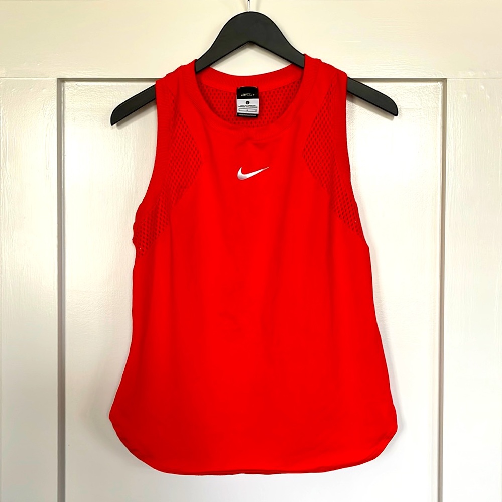 NIKE dri-fit Mesh Raceback tennis tank top L